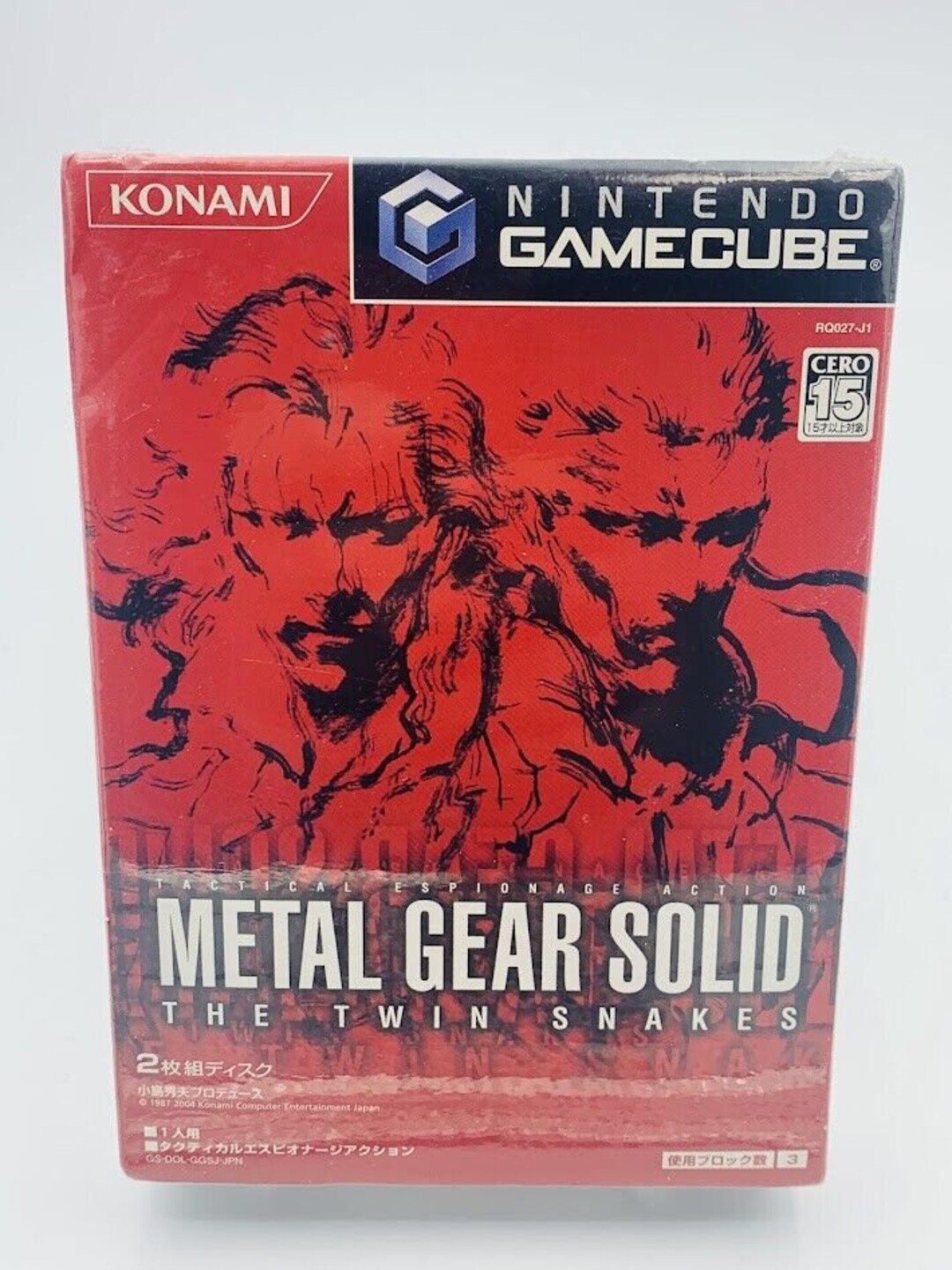 L GEAR SOLID THE TWIN SNAKES 初版　資料集 L GEAR SOLID THE TWIN SNAKES 初版 資料集 l gear solid the