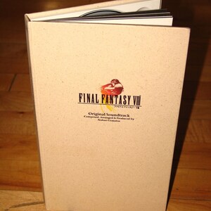 Final Fantasy VIII Original Soundtrack limited edition first print longbox 4-CD