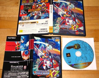 Rockman X7 (mega Man X7 Megaman X 7) Playstation 2 COMPLETE Japan