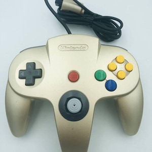 Nintendo 64 Gold Controller Bros authentieke officiële gouden N64 limited edition