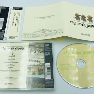 Final Fantasy XI The Star Onions: Música Other Side Vana'Diel trilha sonora CD obi