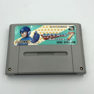 Rockman 7 Super Famicom (Super Nintendo SNES) Capcom Japan SFC Mega Man 7