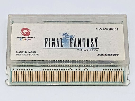 Final Fantasy I 1 Bandai Wonderswan Color 2000 Classic Handheld