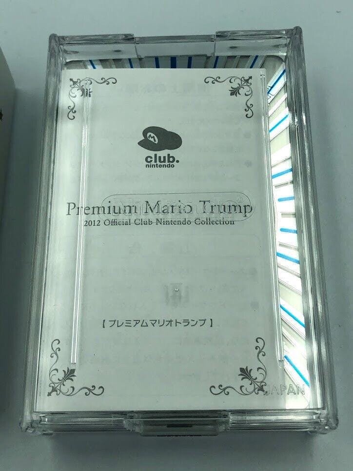 クラブニンテンドープレミアムマリオトランプトランプゴールド＆クリア