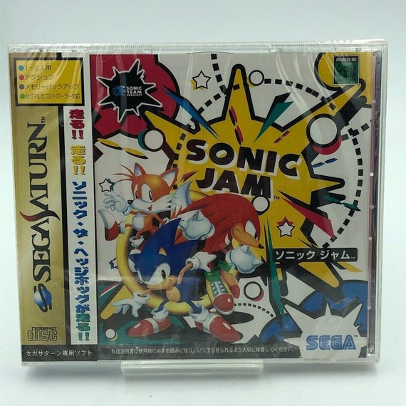 New Sealed Sonic Jam Sega Saturn Japan Mint Flawless Y-fold W