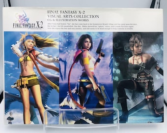 Final Fantasy X-2 Print Ad/poster Official Original PS2