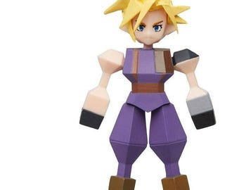 ファイナルファンタジーVII リメイク FF7 ポリゴンミニフィギュア