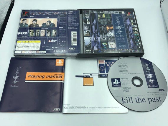 The Silver Case Playstation PS1 Jiken Case Manual Suda51