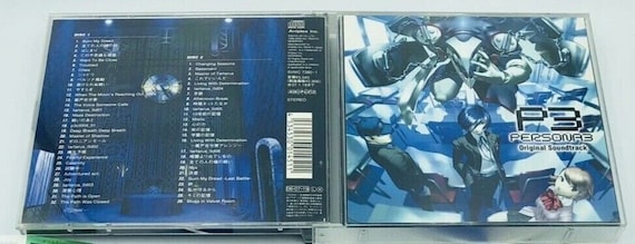 Persona 3 Original Soundtrack CD Shoji Meguro PS2 OST Atlus