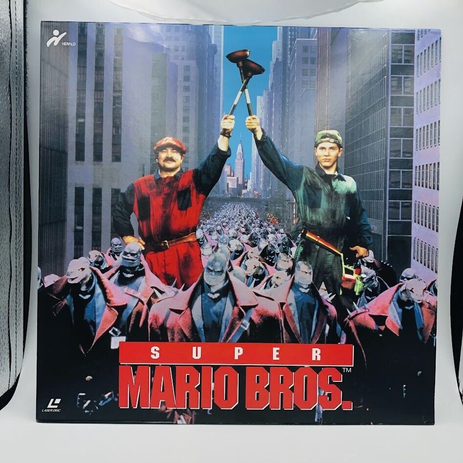 NINTENDO Super Mario Bros Live Action Movie 1993 Notebook Japan