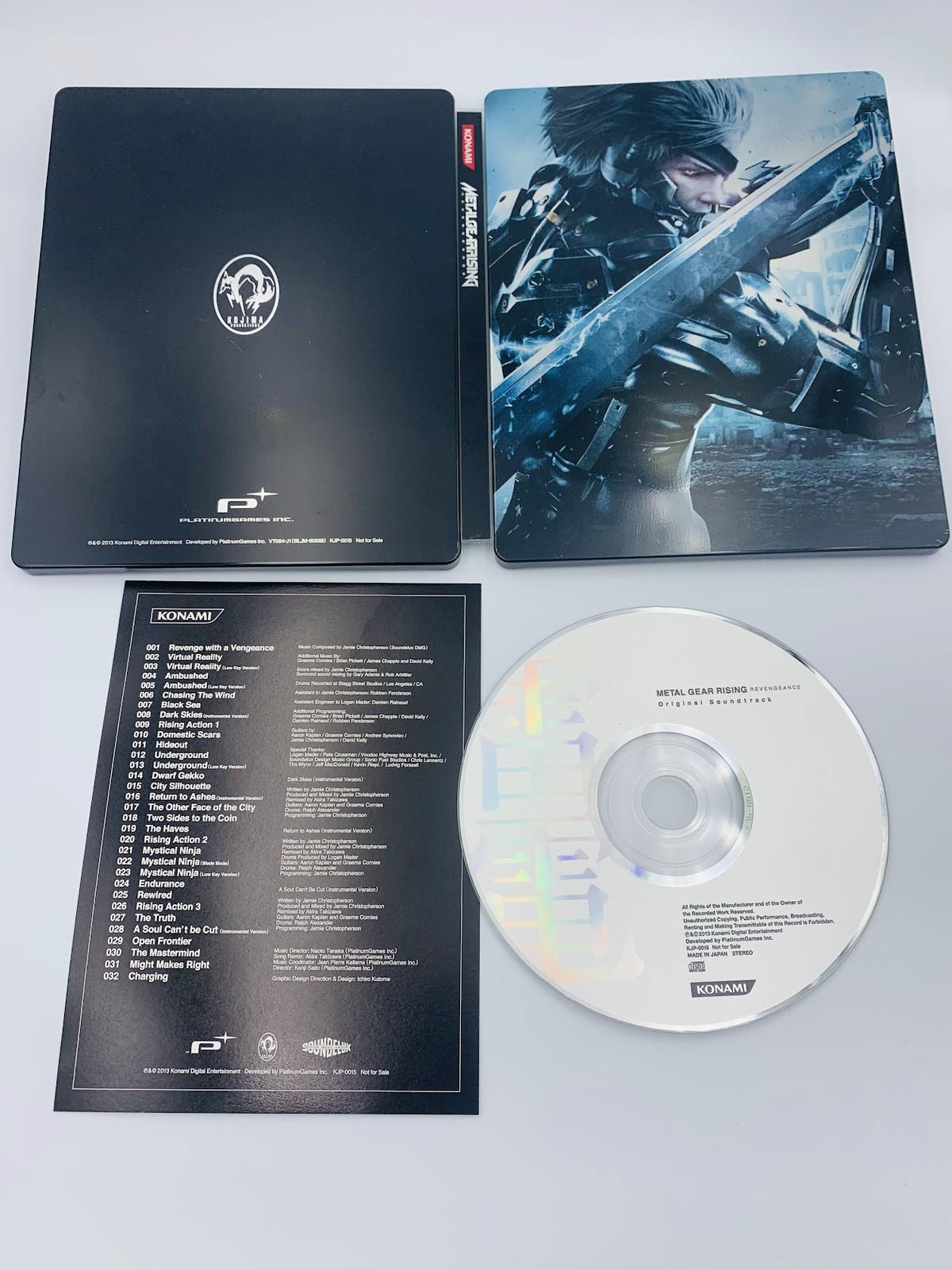 Metal Gear Rising Revengeance Original Soundtrack CD Japan OST