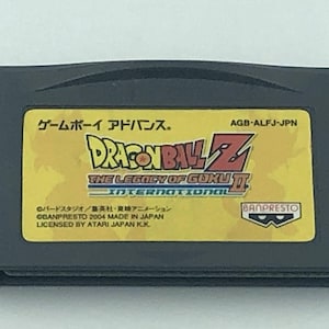 Dragon Ball Z: The Legacy of Goku II International Game Boy Advance Japan GBA