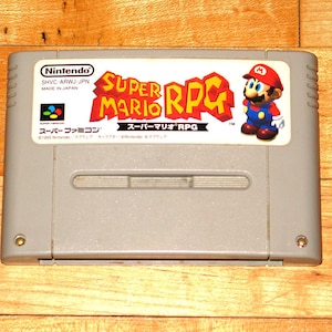 Super Mario RPG Super Famicom Japan import Square SNES Super Nintendo Squaresoft