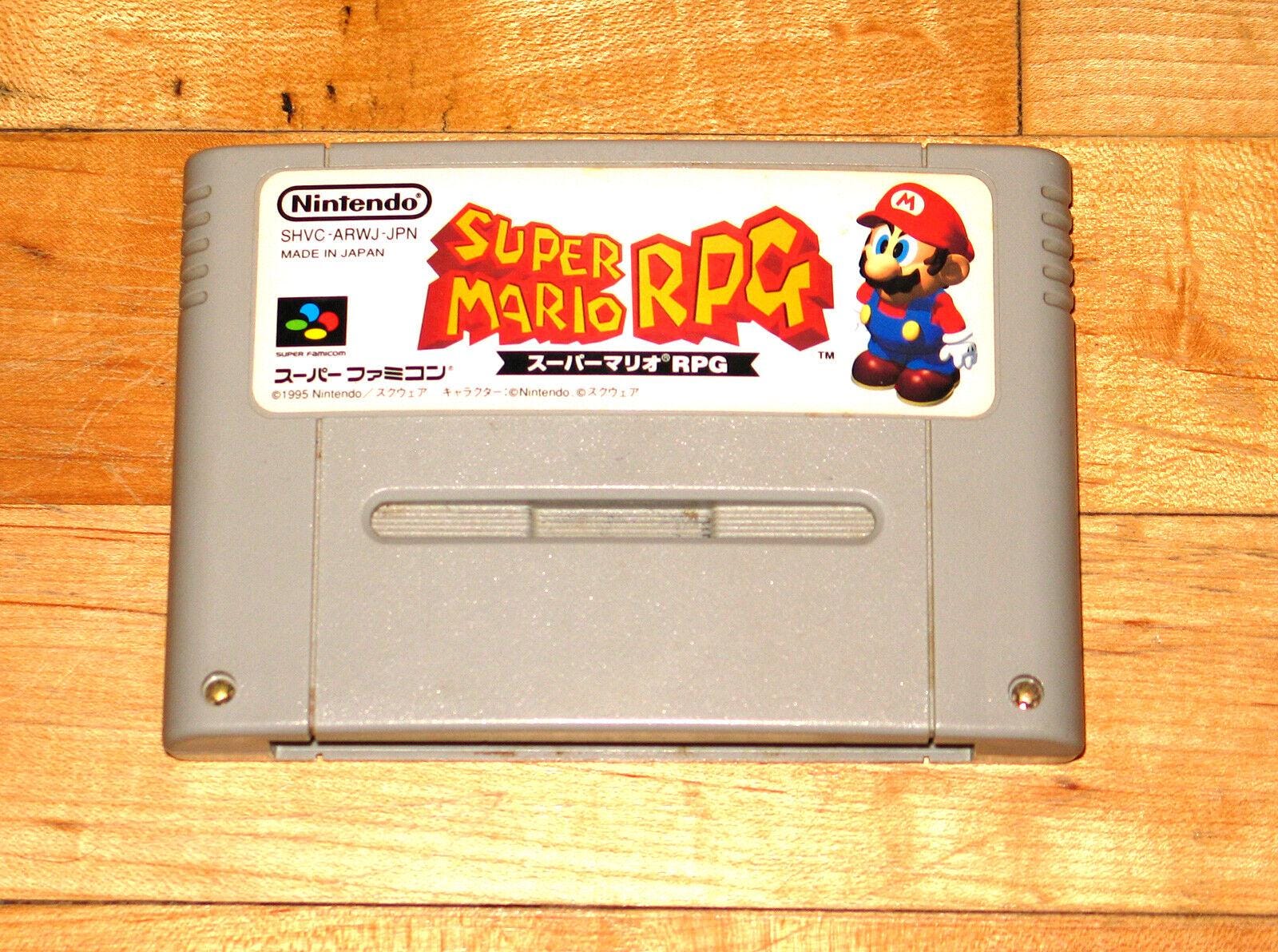 Super Mario RPG Super Famicom Japan Import Quadrat SNES Super Nintendo ...
