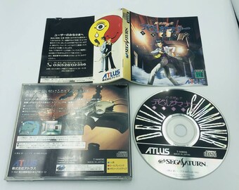 Shin Megami Tensei Devil Summoner Sega Saturn Japan with case & manual CIB