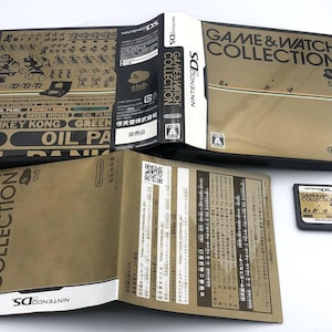 Game & Watch Collection Nintendo DS Japan vers COMPLETE Club Nintendo exclusive