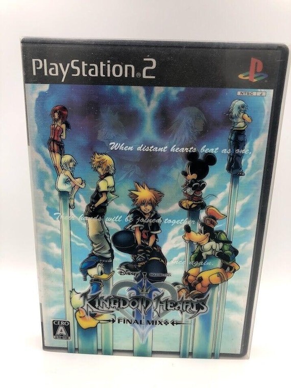 Kingdom Hearts II Final Mix+ Playstation 2 Limited Edition W Clear
