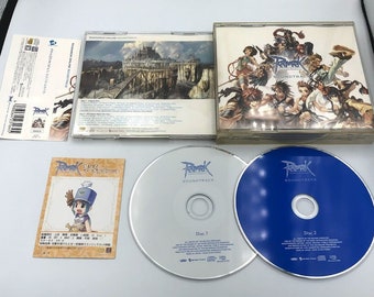 Ragnarok Online Soundtrack Original OST 2-CD Avex AVCD 23164~5 with card & obi