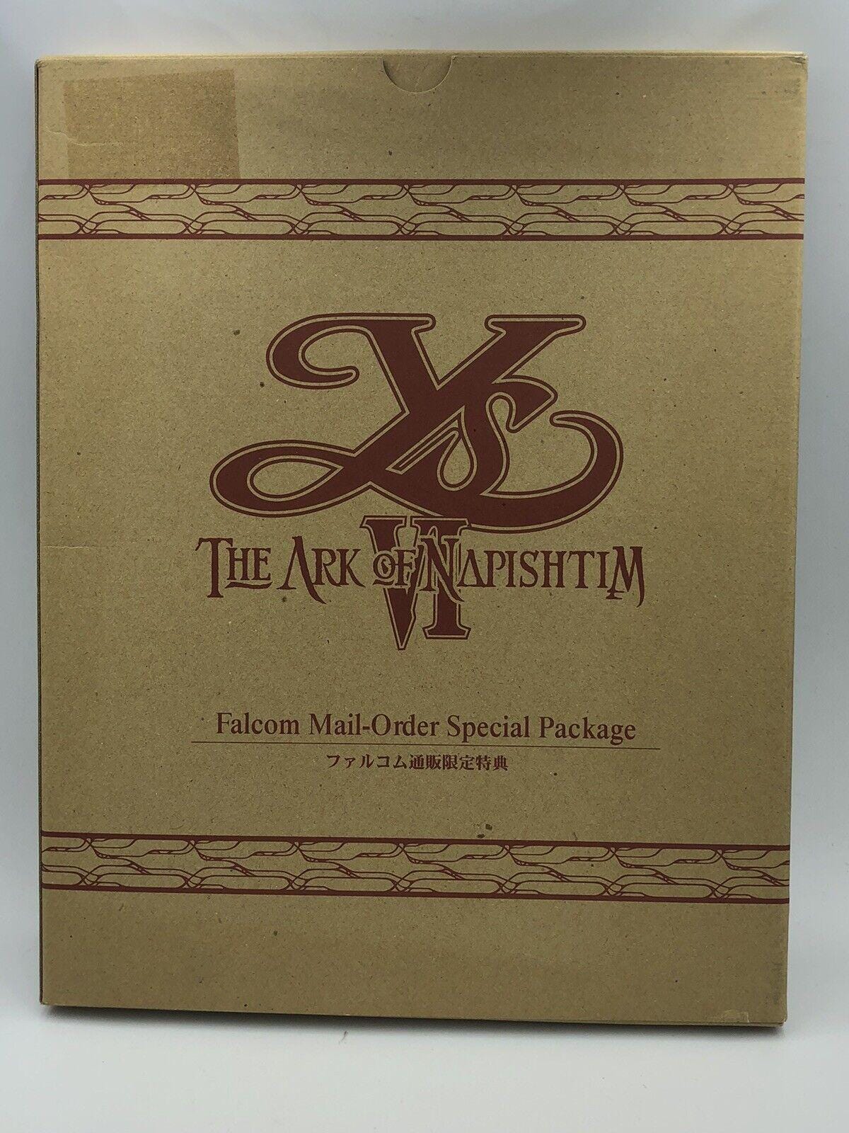 Ys VI: the Ark of Napishtim Falcom Mail-order Special Package W 