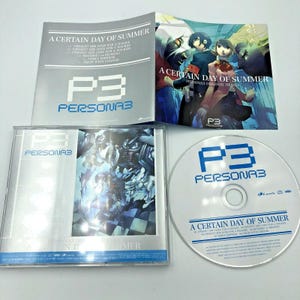 Persona 3 Original Drama A Certain Day of Summer CD OST Atlus authentic