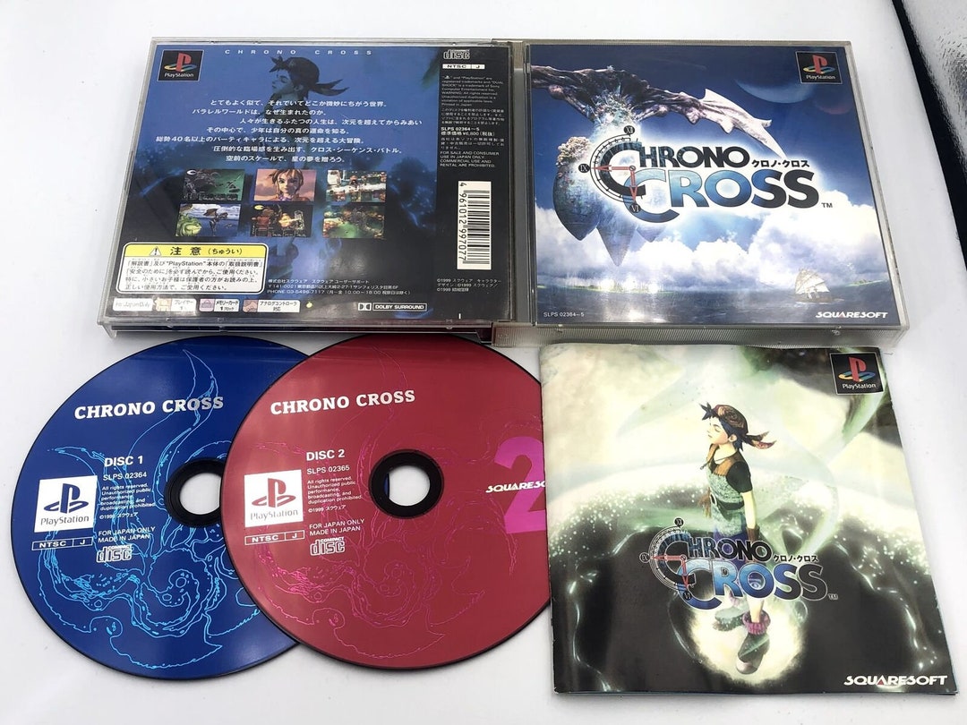 Chrono Cross Playstation PS1 Japan COMPLETE W/ Case & Manual 