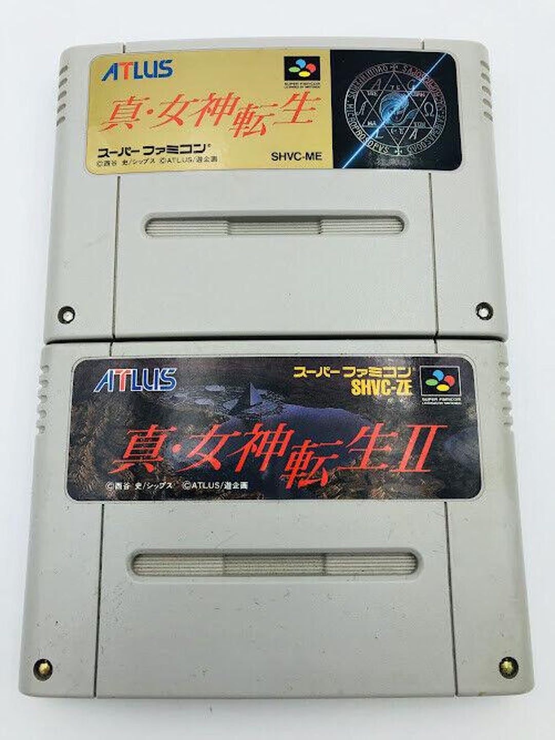 SHIN MEGAMI TENSEI 2 II ATLUS SFC SUPER FAMICOM IMPORT BRAND NEW