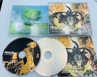 Dot .hack GU Trilogy Soundtrack Cd+cd-rom 2-disc PS2 First Print 