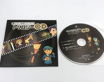 Muzyka z trylogii Professor Layton Main Theme, oryginalna płyta CD z wersją LIVE DS/3DS