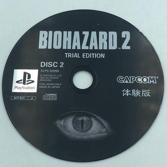 Biohazard 2 Trial Edition (resident Evil 2) Demo Disc Playstation 