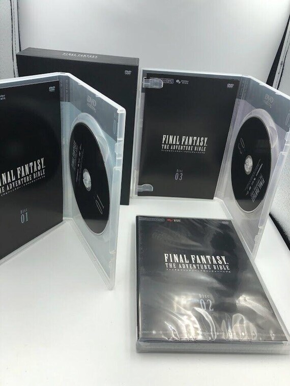 Final Fantasy: the Adventure Bible 3-disc DVD Box Set Japan Import