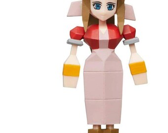 ファイナルファンタジーVII リメイク FF7 ポリゴンミニフィギュア