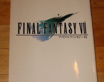 Guía de estrategia de Final Fantasy VII V-Jump (importación japonesa) Libro de arte de 1997