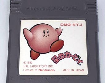 Hoshi no Kirby Nintendo Game Boy Japón Japonés DMB-KYJ 1992 Kirby's Dream Land