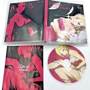 Catherine Sound Disc och Art Book Soundtrack promo-CD OST Atlus Full Body PS3