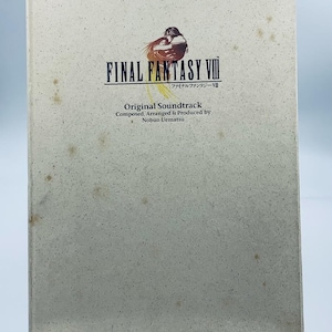 Final Fantasy VIII Original Soundtrack limited edition first print longbox 4-CD