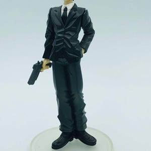 Figurine Final Fantasy VII Trading Arts Vincent Valentine Uniforme Turks SECRET