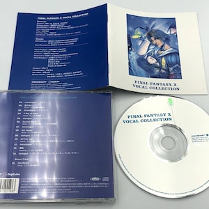 Final Fantasy X Vocal Collection soundtrack CD Digicube Squaresoft 2002