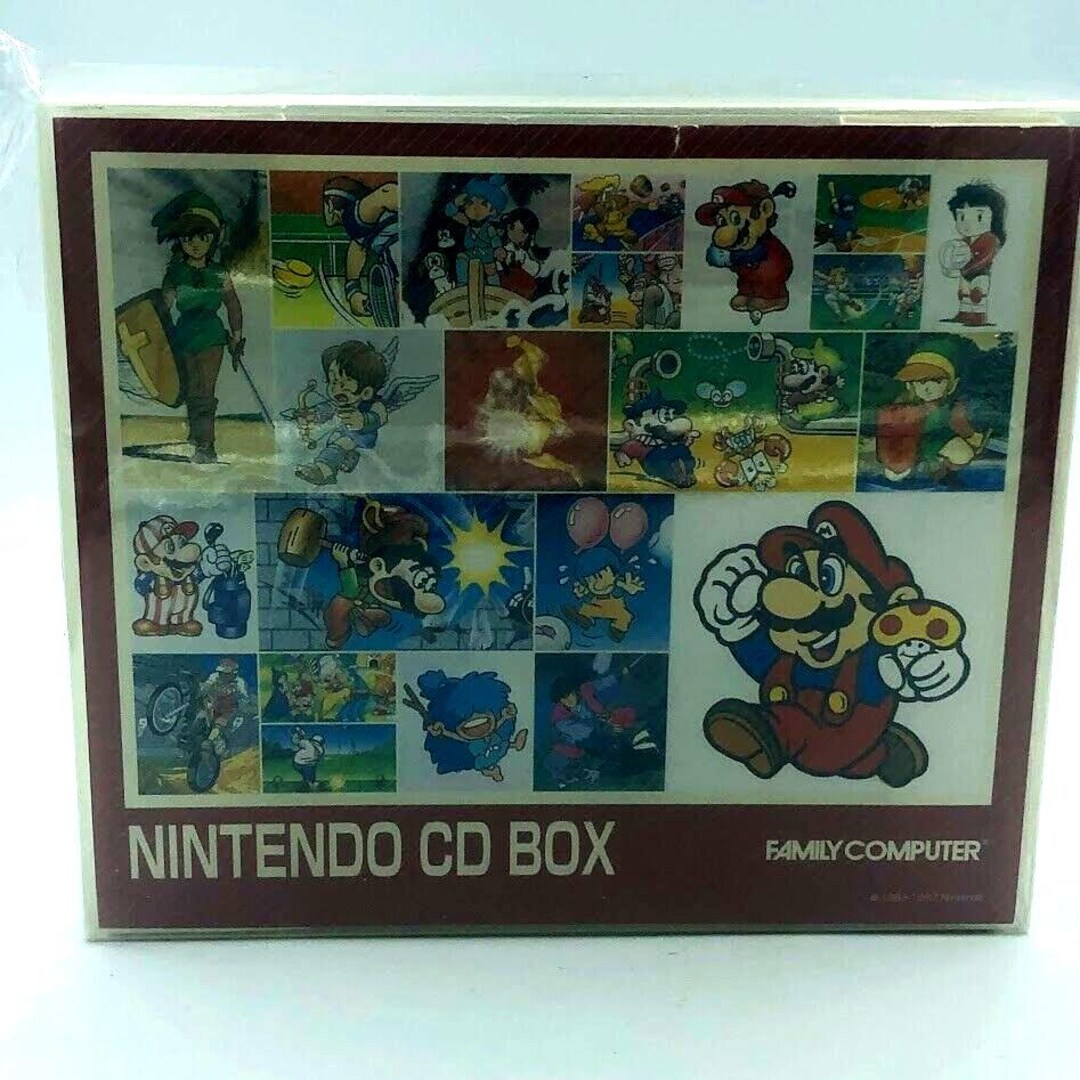 NINTENDO CD BOX ファミコン・ミュージック Nintendo CD Box Famicom Music Vol. 2 CD Limited Edition Koji Kondo
