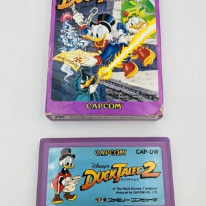 Duck Tales 2 Nintendo Famicom Japan NES with original box boxed DuckTales Capcom