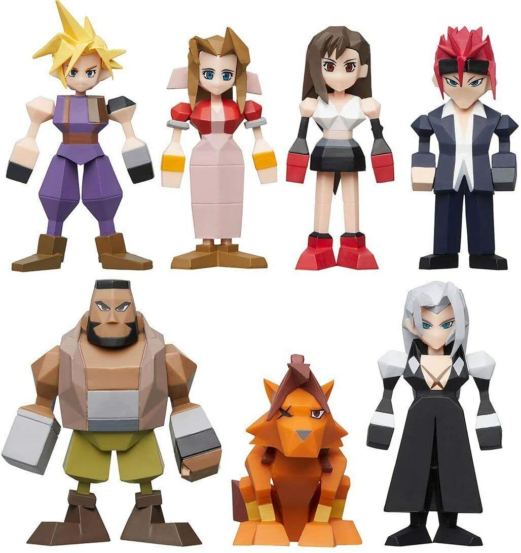 ファイナルファンタジーVII リメイク FF7 ポリゴンミニフィギュア