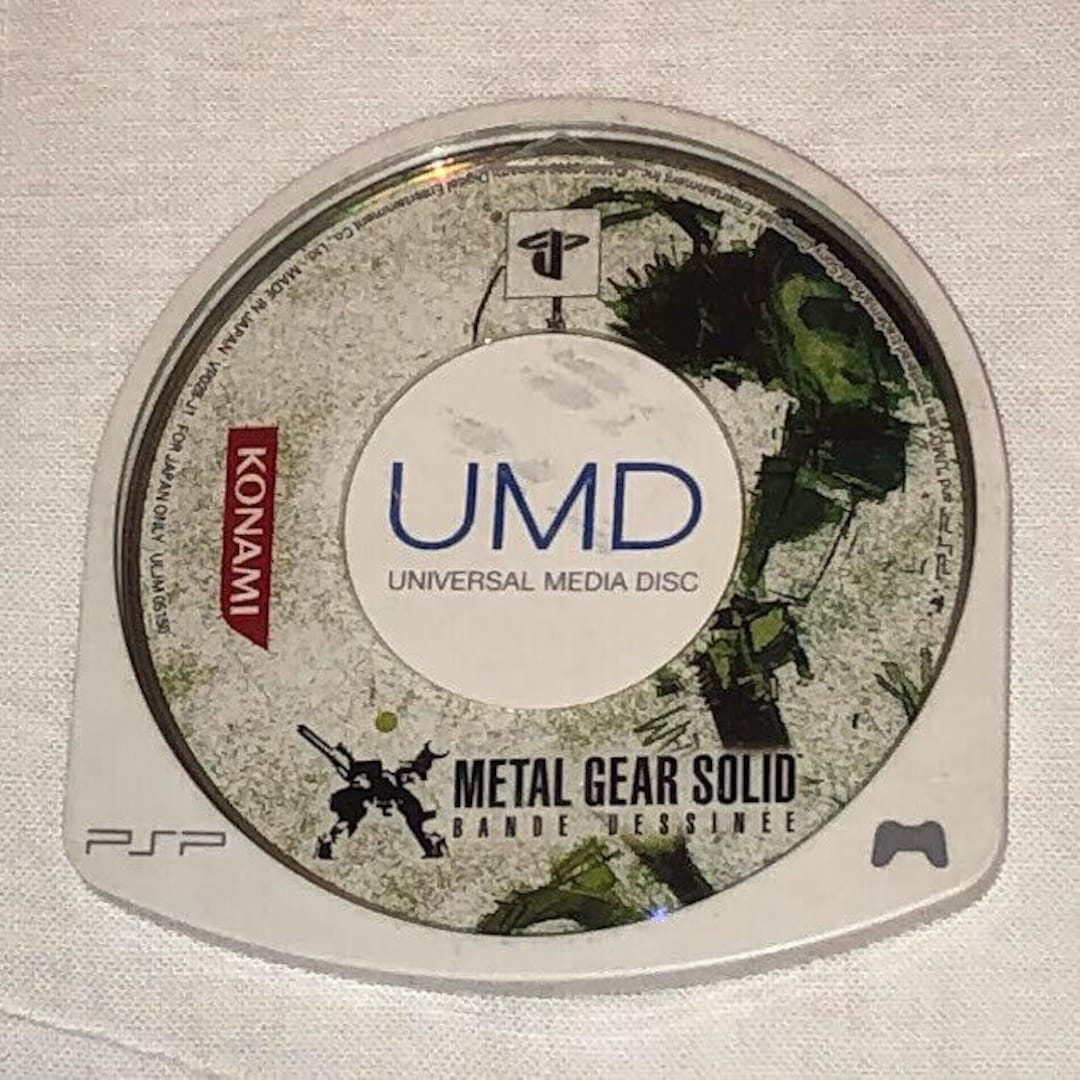 Metal Gear Solid Bande Dessinée PSP Japan Aka Digital Graphic