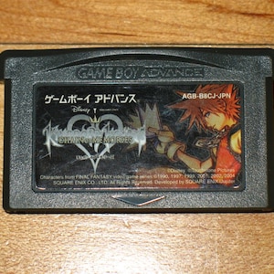 キングダム ハーツ チェイン オブ メモリーズ ゲームボーイアドバンス GBA 日本版