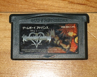 Kingdom Hearts Chain of Memories Game Boy Advance GBA Japan Japanese version