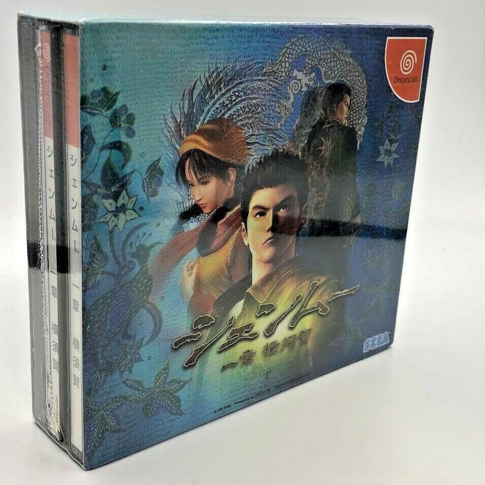 NEW SEALED Shenmue Sega Dreamcast Japan 5-disc First Print