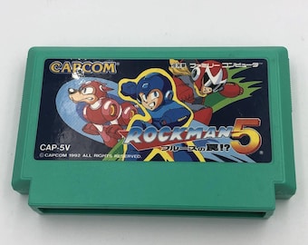 Rockman 5 Nintendo Famicom (NES) Japon Capcom Mega Man 5 Megaman