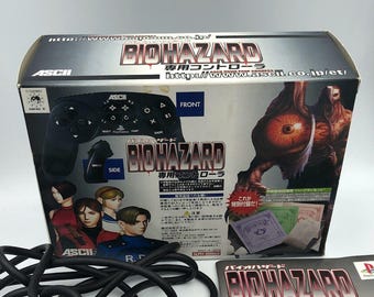 Biohazard Resident Evil ASCII Controller SLPH-00060 PS1 With