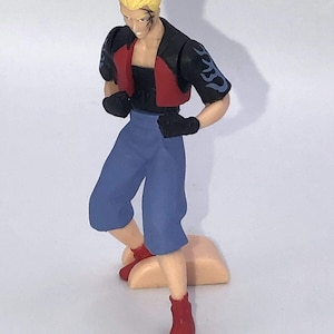 Final Fantasy VIII Gashapon Minifigur Zell Dincht gacha 1999 Squaresoft trade