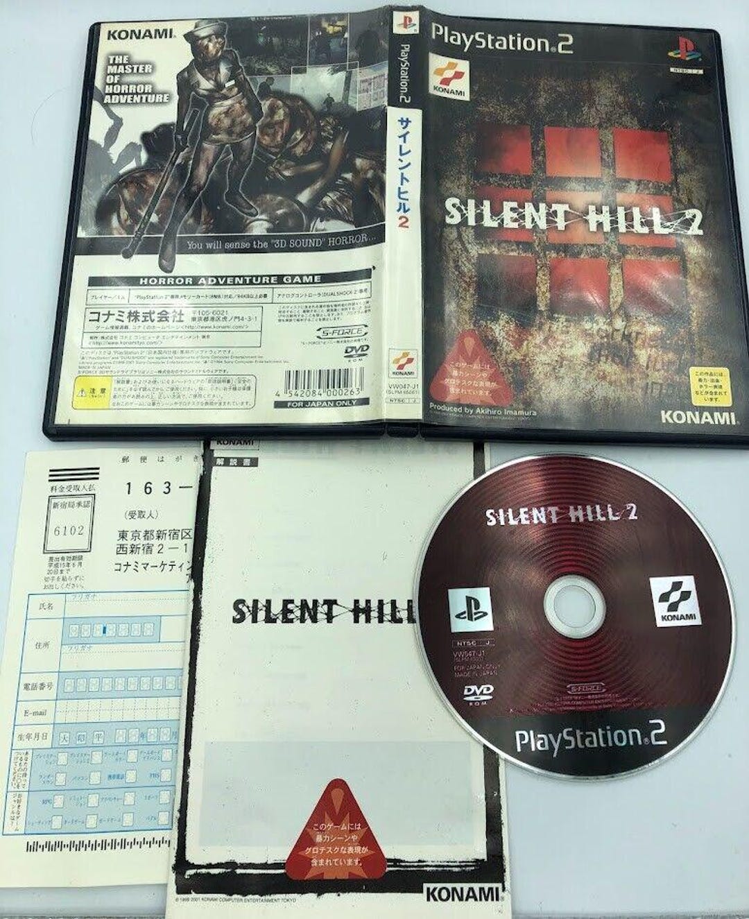 Silent Hill 3 Ps2 Playstation 2 eredeti játék konzol game Silent Hill 3 Ps2 Playstation 2 eredeti játék konzol game