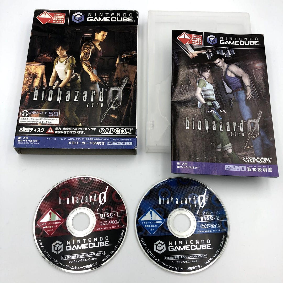 Biohazard 0 Nintendo Gamecube Japan Near-complete Resident