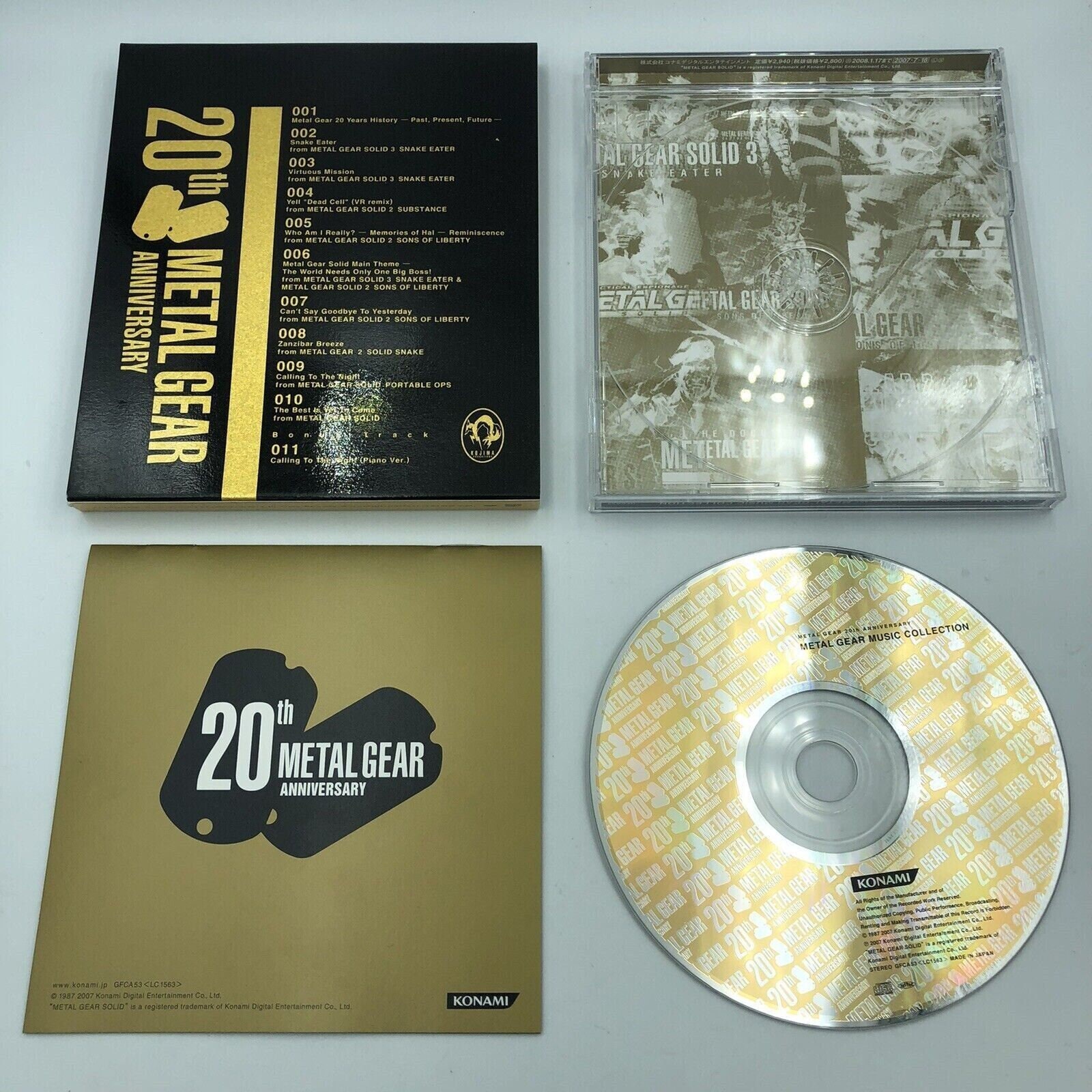 Metal Gear Solid 20th Anniversary Collection - PS1, PS2, PSP - Japan - Neuf Sous Blister